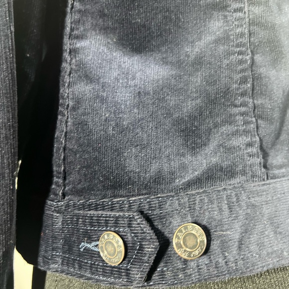 Talbots Dark Blue Corduroy Jacket - Picture 5 of 6